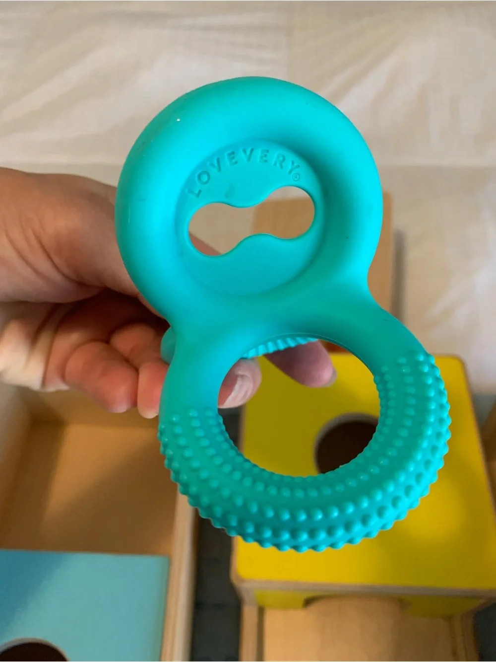 5 Piece LOVEVERY developmental toys + 1 Tiny Land
